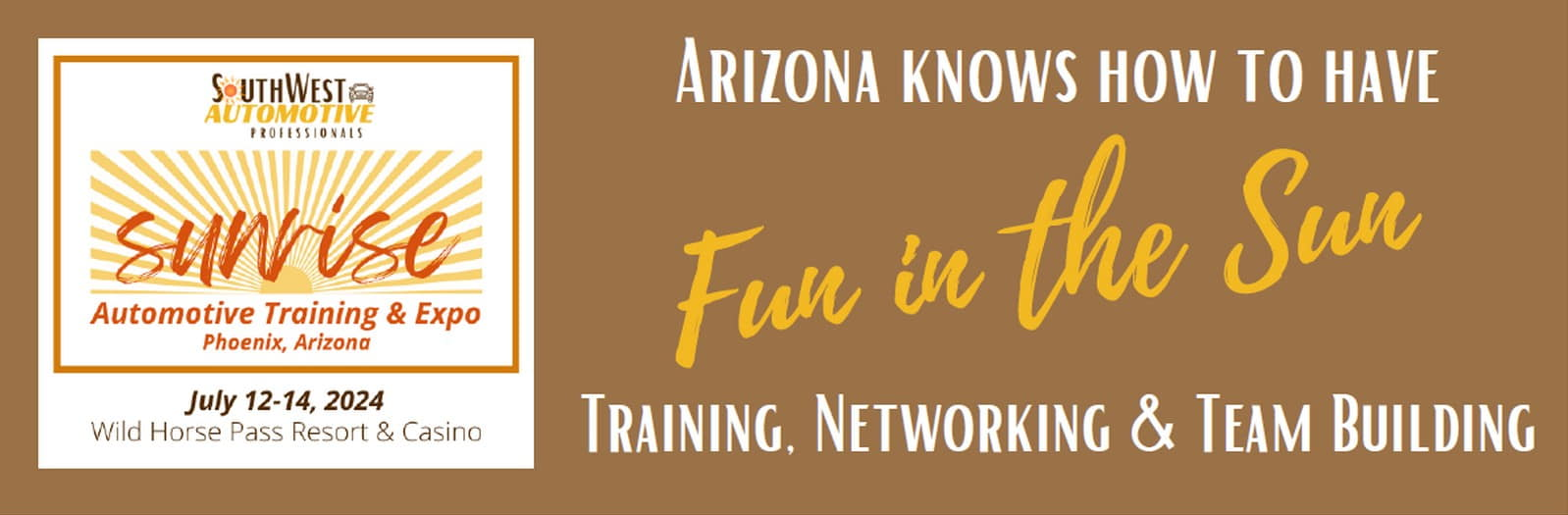 Sunrise Automotive Training & Expo events and what's happening
